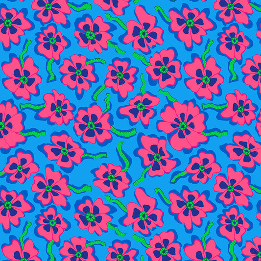 CAMO FLOWER blue