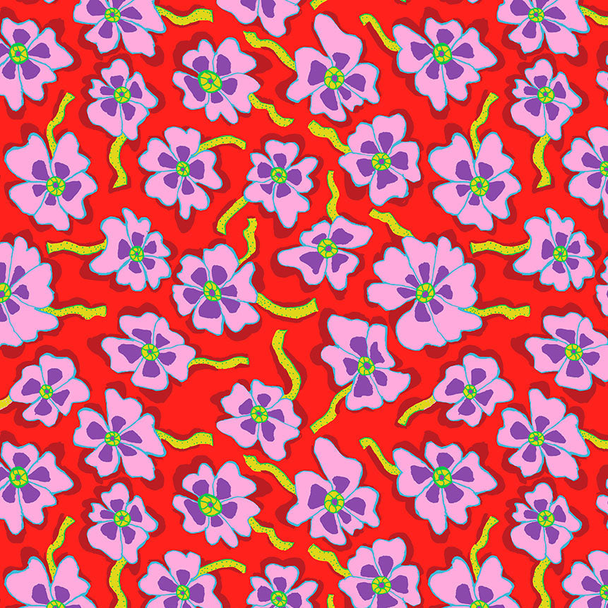 CAMO FLOWER red