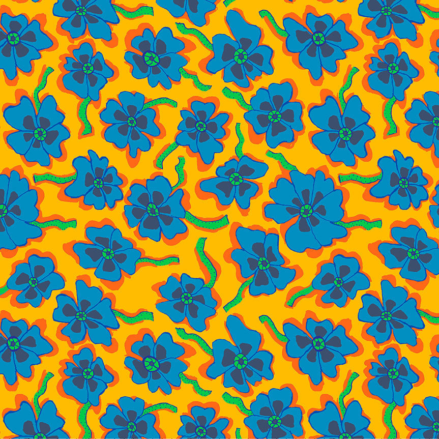 CAMO FLOWER yellow