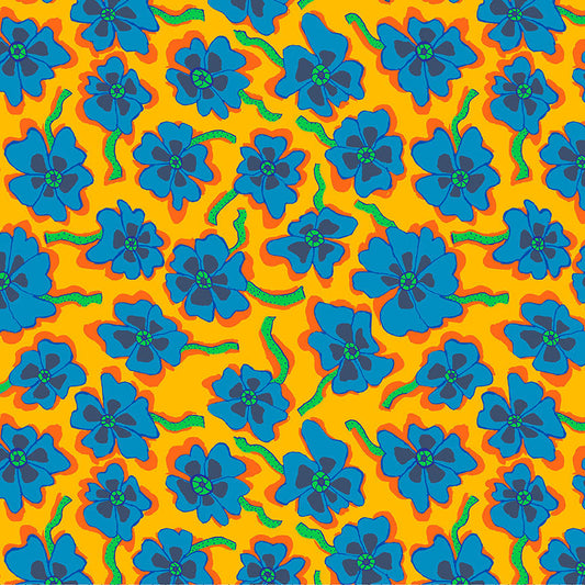 CAMO FLOWER yellow