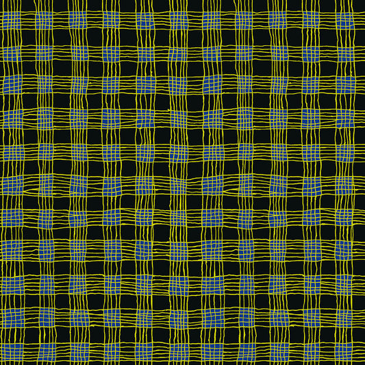 GINGHAM black