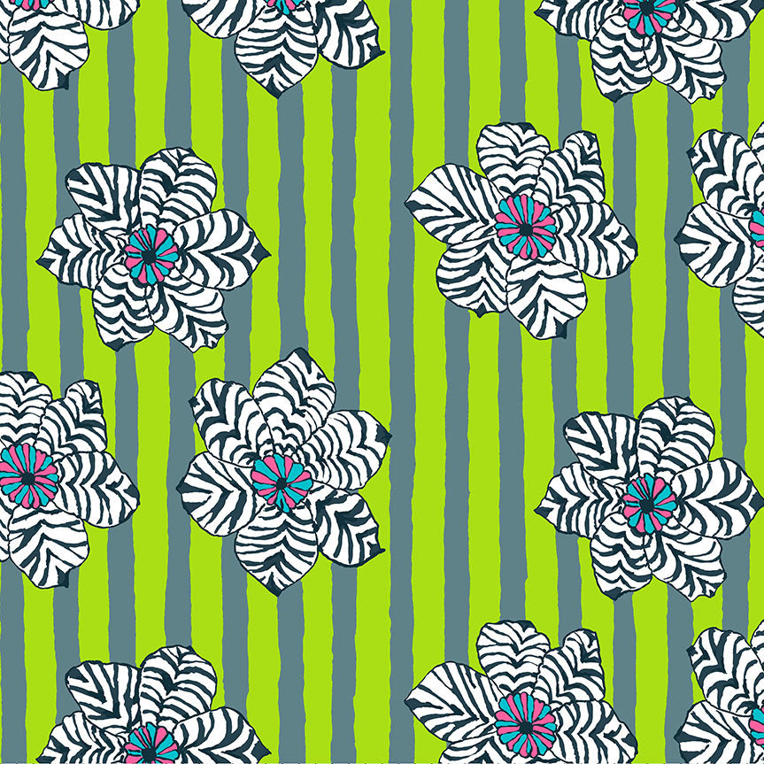 ZEBRA LILY green