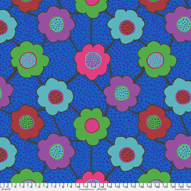 Floral Connections Blue