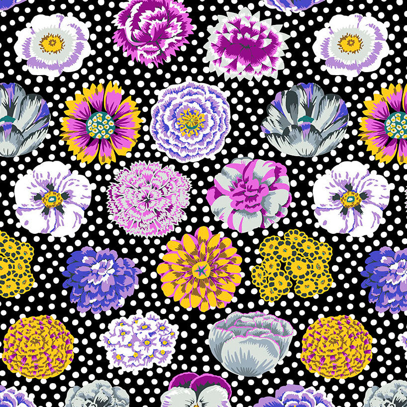 BIG BLOOMS black