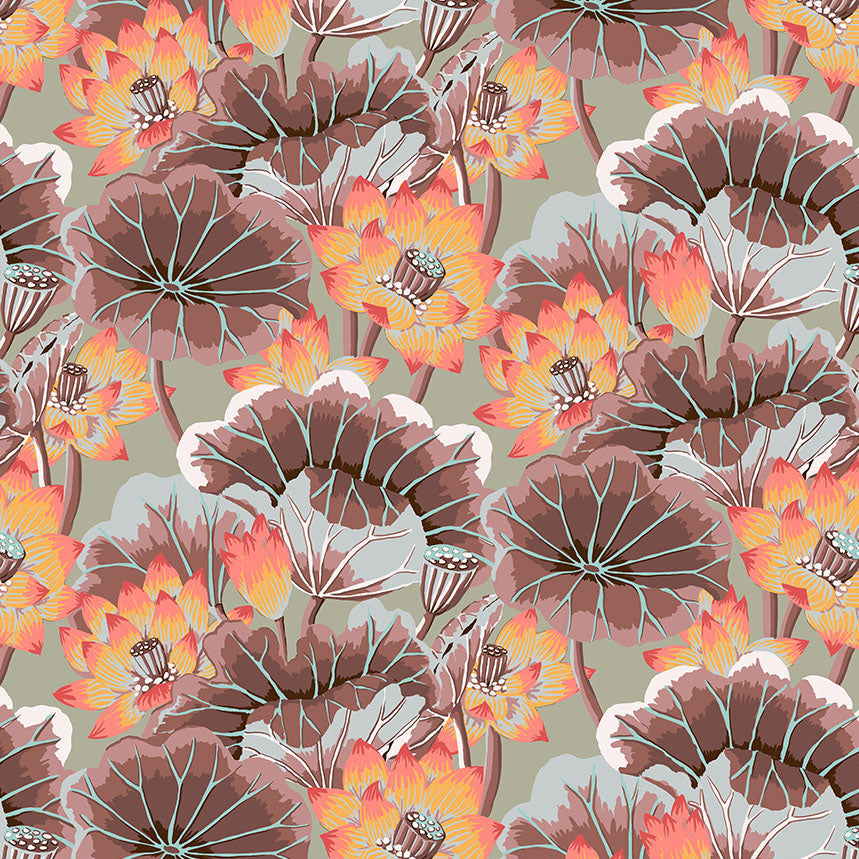 LAKE BLOSSOMS antique