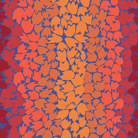 OMBRE LEAVES orange
