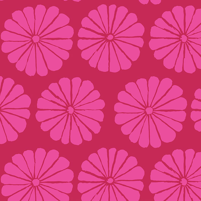 DAMASK FLOWER magenta