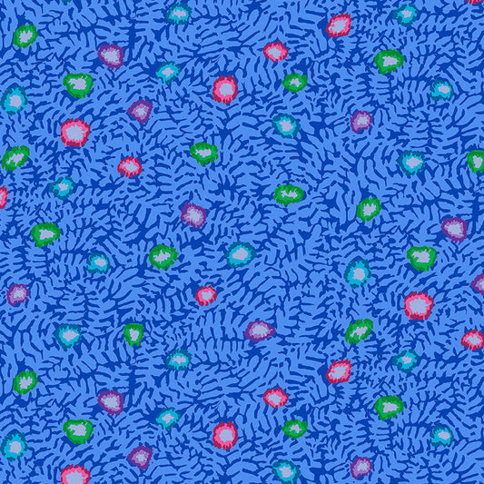 MOSS FLOWER blue