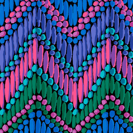 BEADED CURTAIN dark