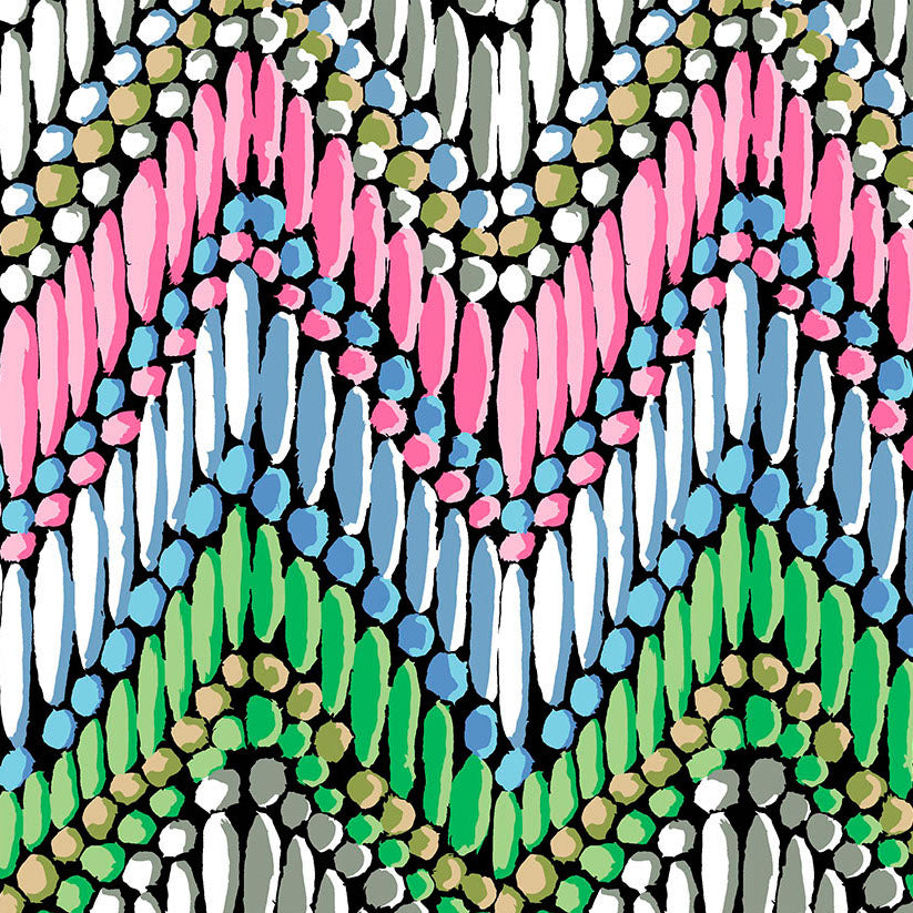 BEADED CURTAIN pastel