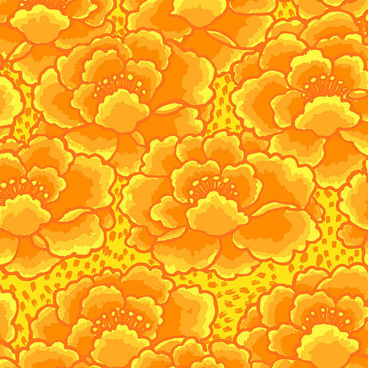 TONAL FLORAL gold