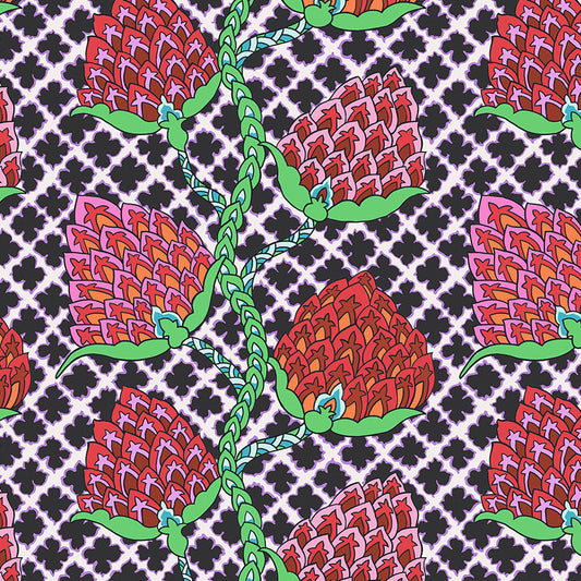 PAISLEY FLOWER contrast