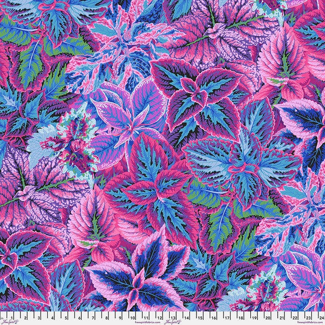 Bold Leaves Blue