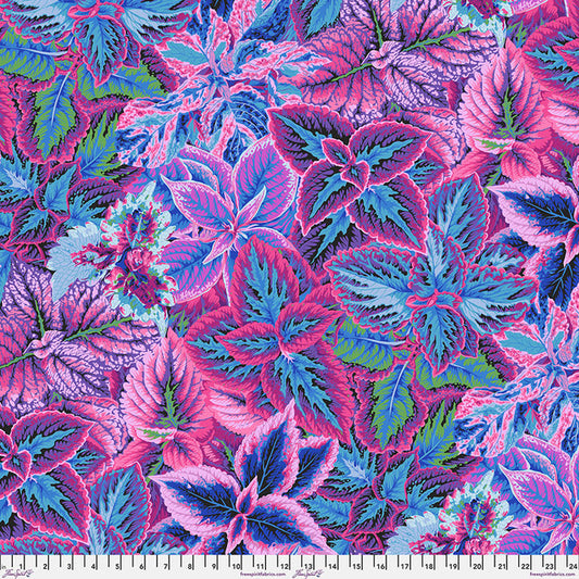 Bold Leaves Blue