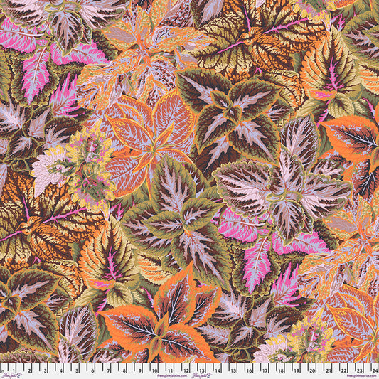 Bold Leaves Brown
