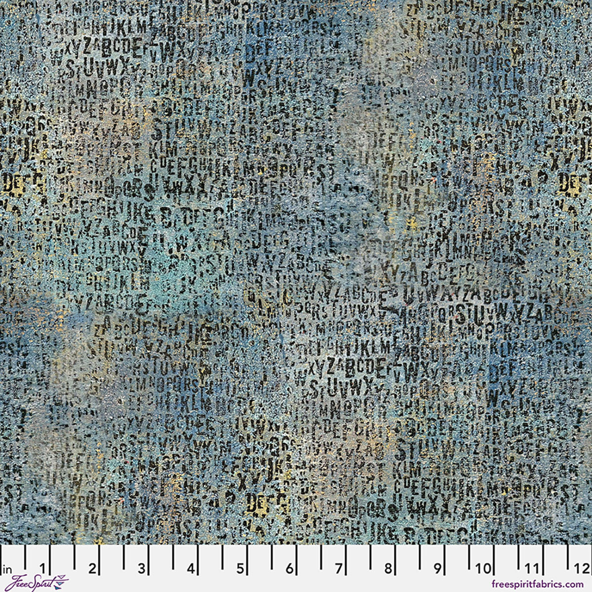 ONE LAYER AWAY Lots of Letters ocean