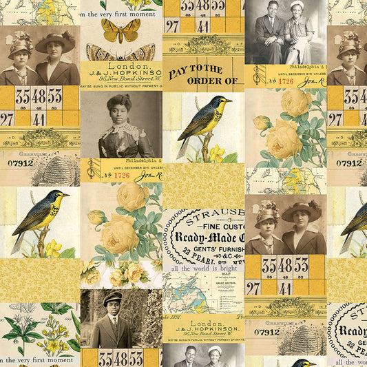 Palette Yellow Collage