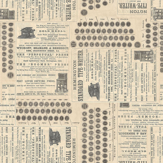 PALETTE Neutral Typewriter