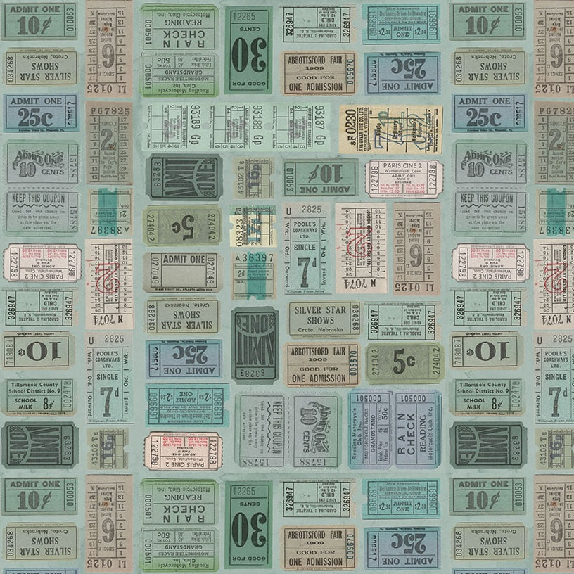 PALETTE Teal Tickets
