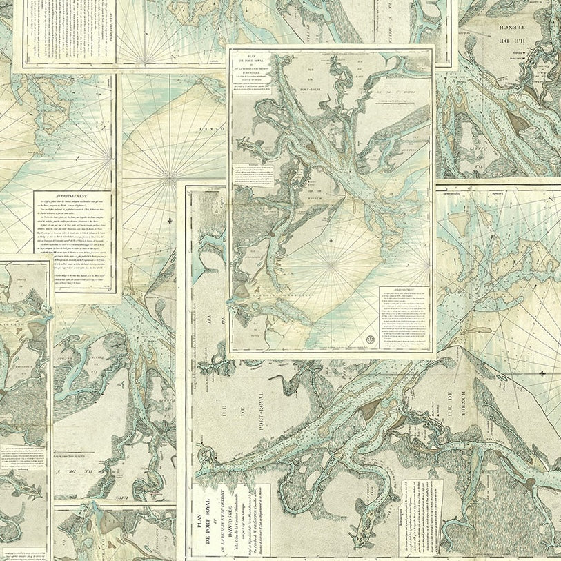PALETTE Teal Map