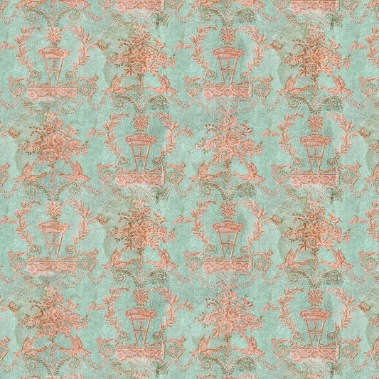 PALETTE Teal Wallpaper