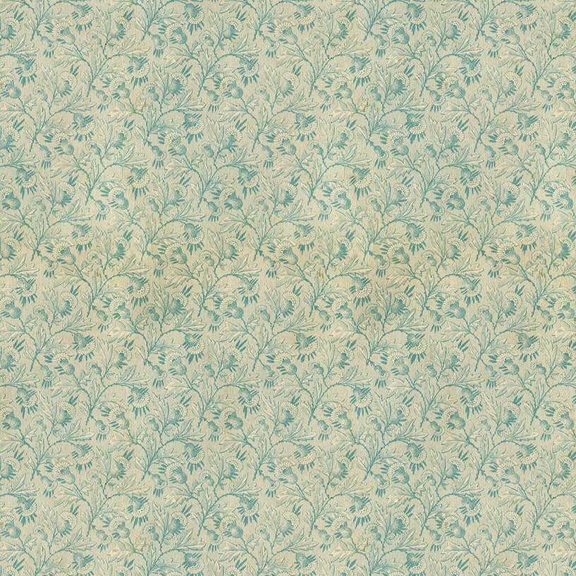 PALETTE Teal Tiny Print