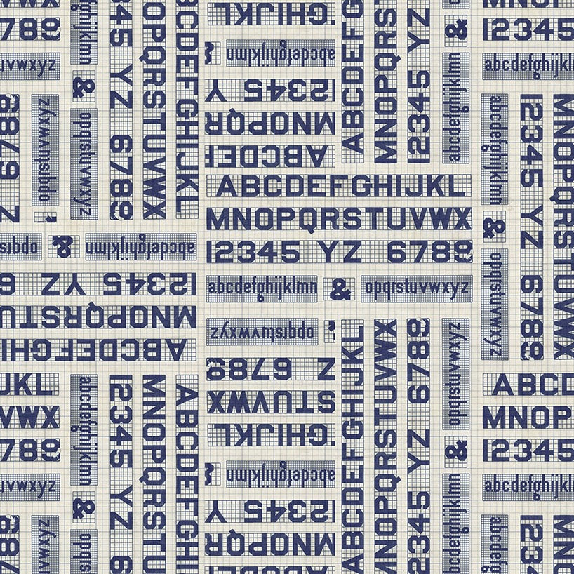 PALETTE Indigo Typography