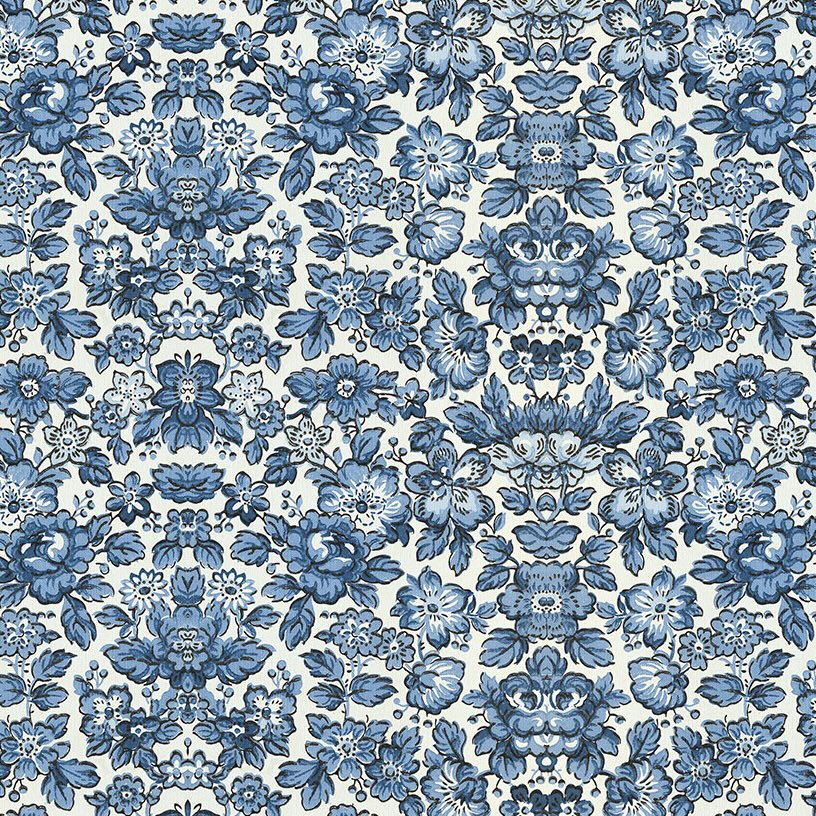 PALETTE Indigo Wallpaper