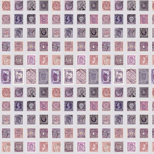 PALETTE PURPLE Stamps