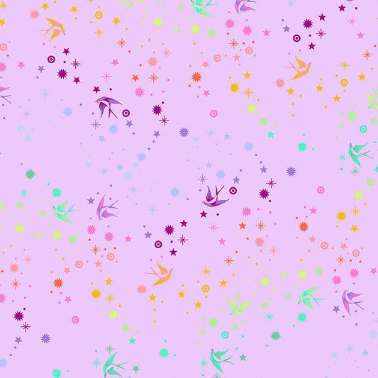 TULA PINK TRUE COLORS Fairy Dust lavender
