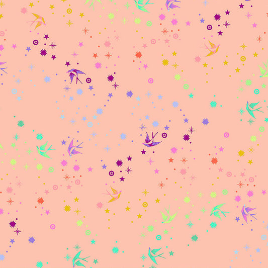 TULA PINK TRUE COLORS Fairy Dust sherbet