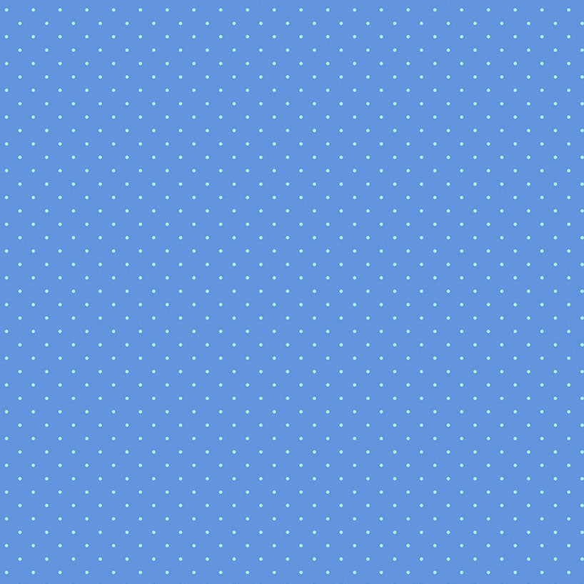 TULA PINK TRUE COLORS Tiny Dots bluebell