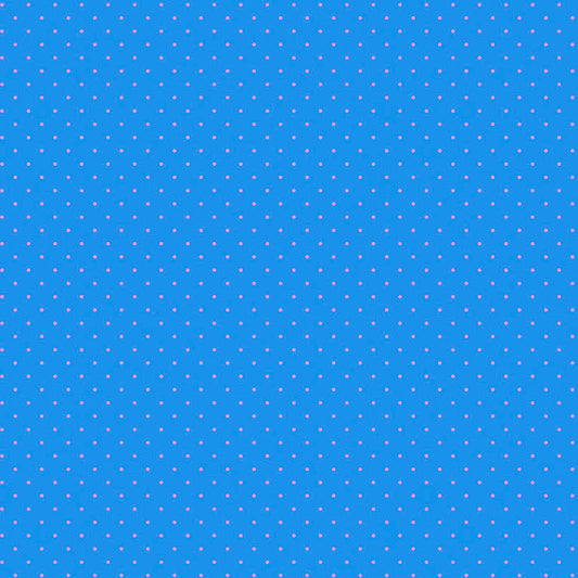 TULA PINK TRUE COLORS Tiny Dots sky