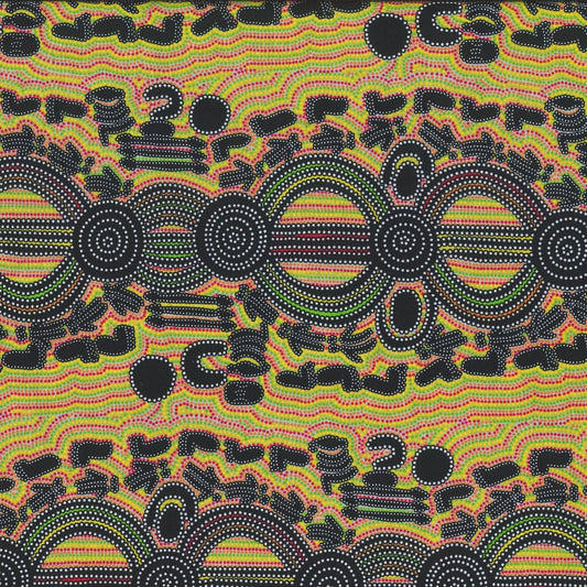 AUSTRALIAN Rock Wallaby Dreaming green