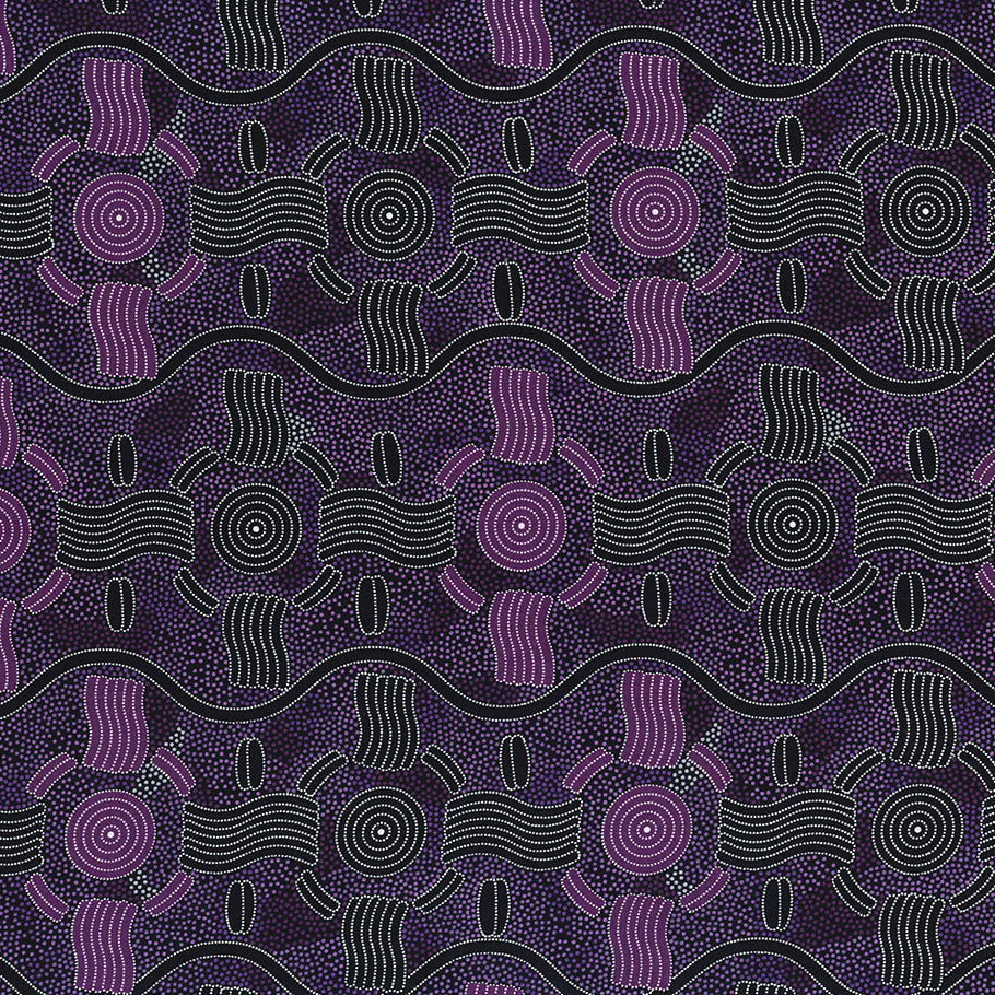 AUSTRALIAN Rain Dreaming purple