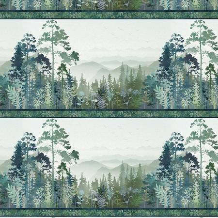 TREE LINE Stripe bluegrass - 1 yards