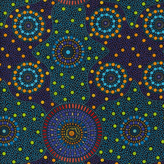 AUSTRALIAN Waterhole & Riverbed purple