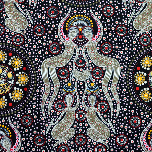 AUSTRALIAN Women Collecting Bush Food brown