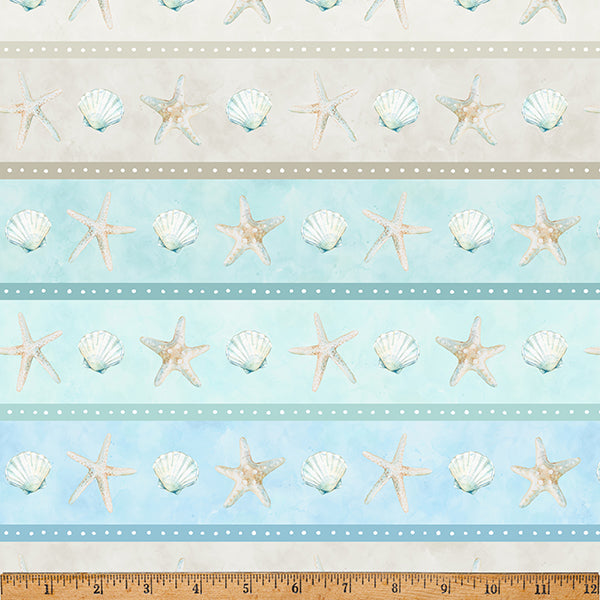 SEAS & GREETINGS Ombre Rows Seashell