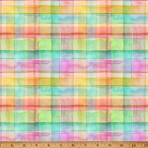 SECRET GARDEN Plaid multi
