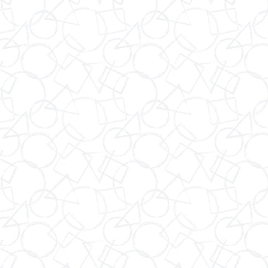 MORE SPACED OUT Tossed Geo gray