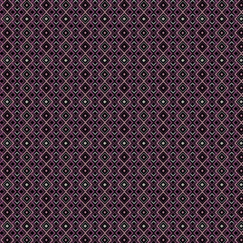 INTO THE WILD Diamond Geo Stripe plum