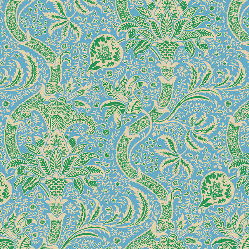 KAFFE X MORRIS & CO Indian aqua