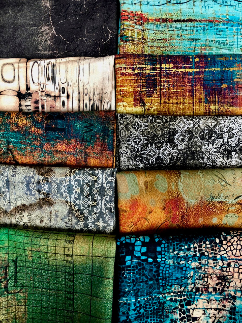 ABANDONED 10 fat quarters