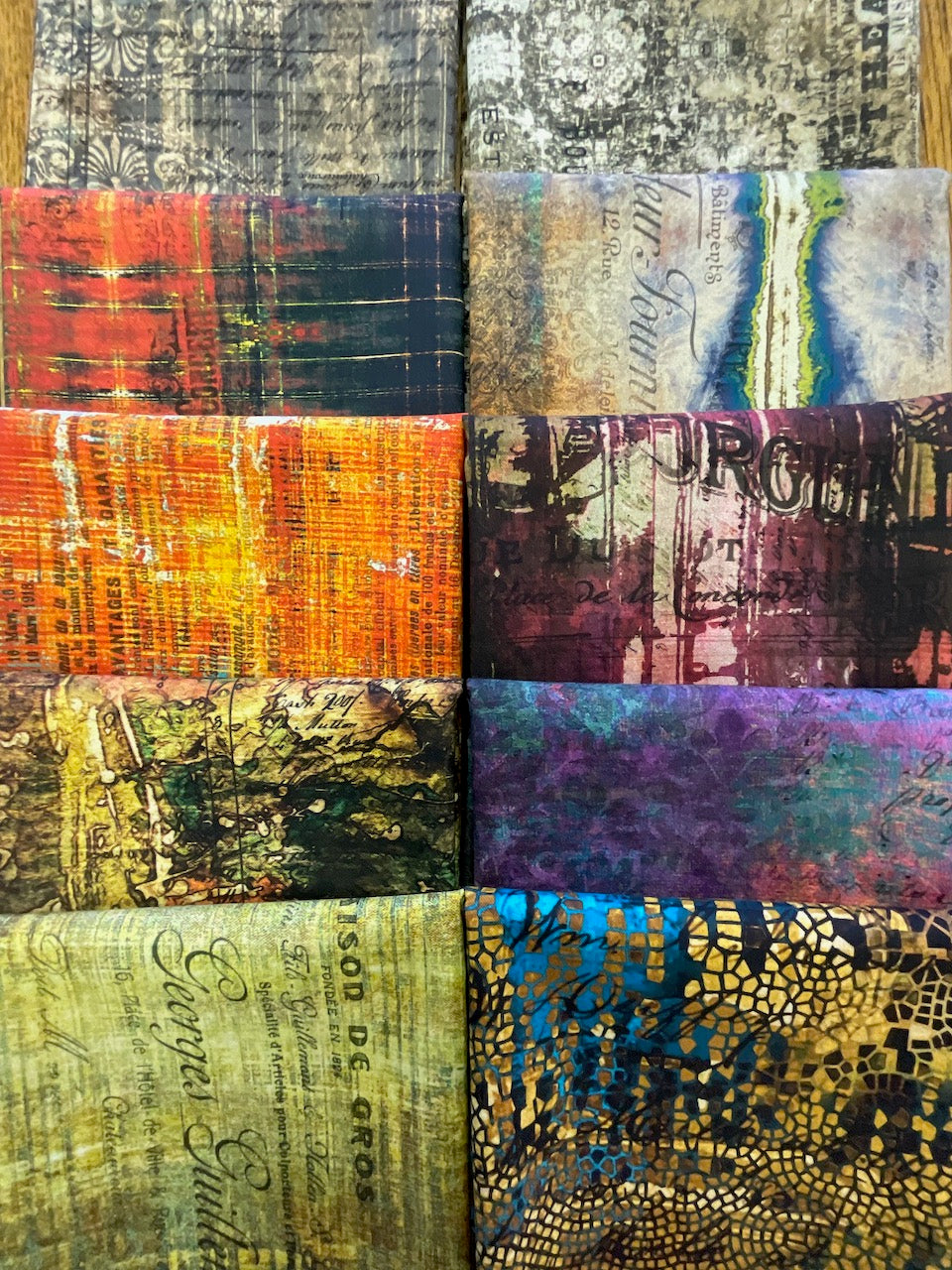 ABANDONED 2 10 fat quarters