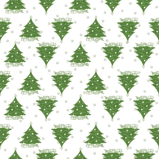 CLASSIC CHRISTMAS Trees white