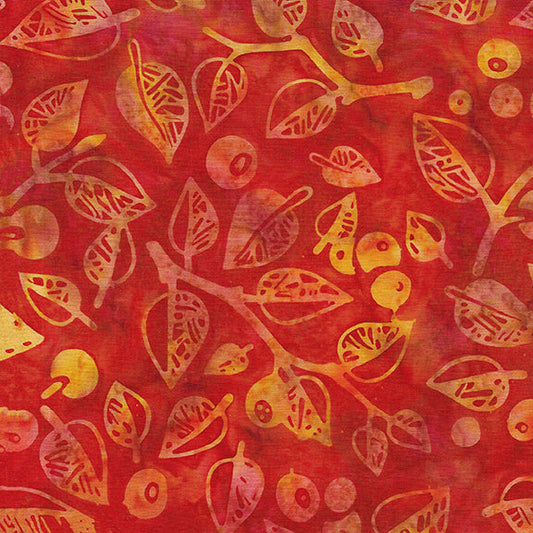 FOREST FLORA Berries and Leaves red candy