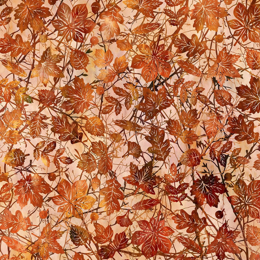 FALLING LEAVES Branches rust