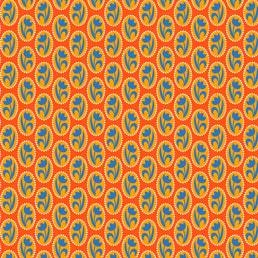 FLOWER DANCE Cameo orange