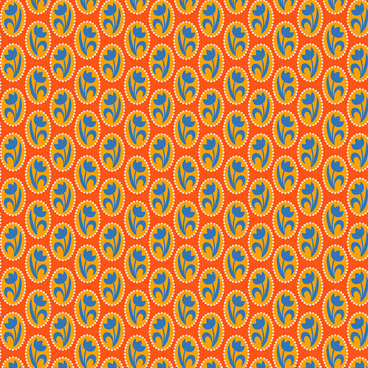 FLOWER DANCE Cameo orange